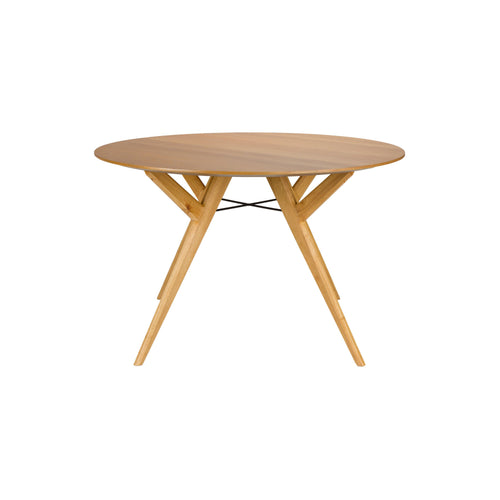 Zuiver IJver Eettafel Rond 120 cm Hout Naturel