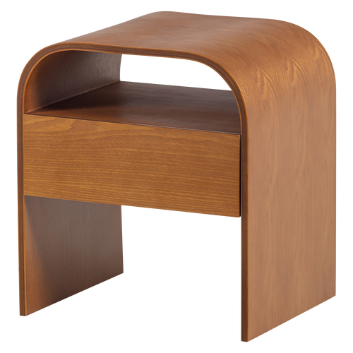 WOOOD nachtkastje Momo - Hout - Bruin - 45x40x34