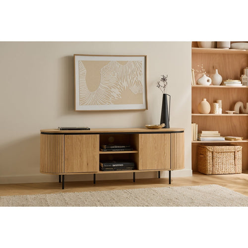 Calicosy - MALAGA TV-meubel - Licht hout - 40x150x55 cm