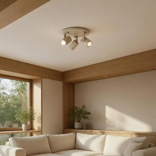 Highlight spot HALO - 3 lichts - 25  x 15   cm - beige