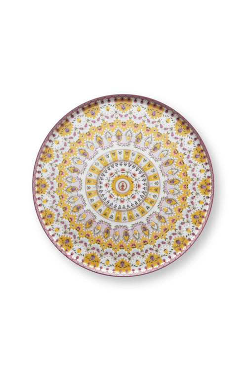 Pip Studio Serveerschaal - Lily&Lotus - Geel - 7cm