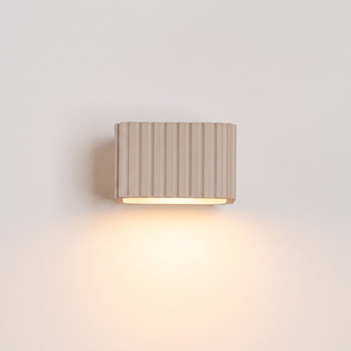 Sollux Lighting Wandlamp RIFF taupe Gx53 - 10x12x6cm