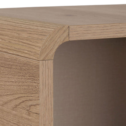 Calicosy - Hoog buffet CELENA - Donker hout 70x34x110 cm