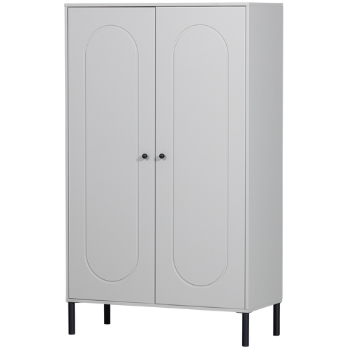 WOOOD lage kast Xina - Grenen - Wolkengrijs - 149x90x40 - vtwonen shop