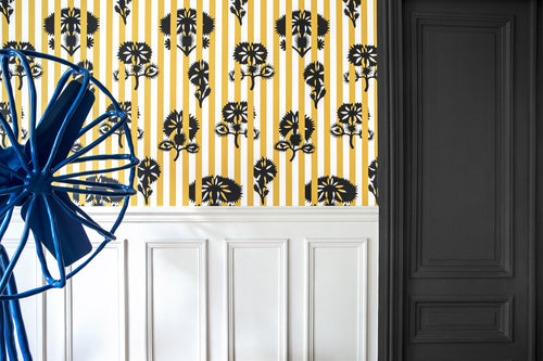 Graham & Brown Vliesbehang - Hide and Seek Mustard - vtwonen shop