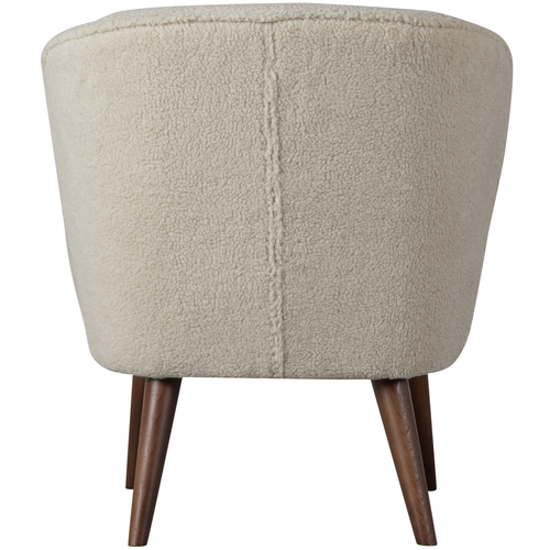 WOOOD fauteuil teddy Sara - Off White - 71x59x70 - vtwonen shop