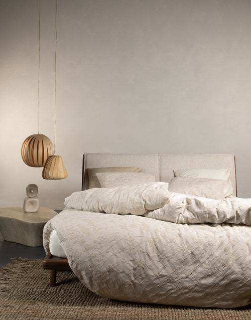 Essenza Maribel dekbedovertrek - Lits-Jumeaux - 240x200/220 cm - Oatmeal