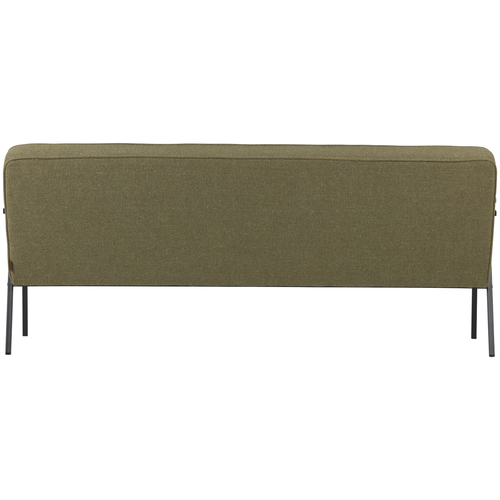 Woood Exclusive Elizabeth Bank 2-Zits - Combinatiestof - Olijfgroen