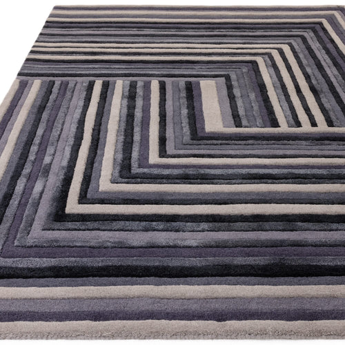 Vloerkleed MOMO Rugs Matrix Network Indigo 160x230 cm - vtwonen shop