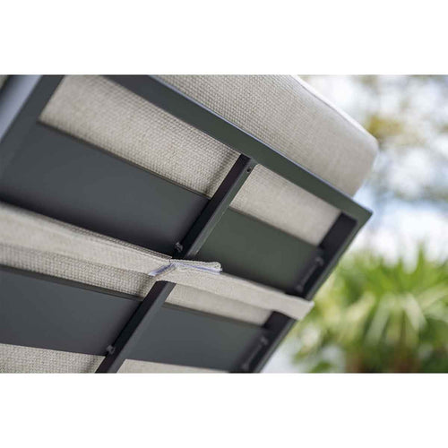 Garden Impressions ligbed Malakka - donker grijs - vtwonen shop