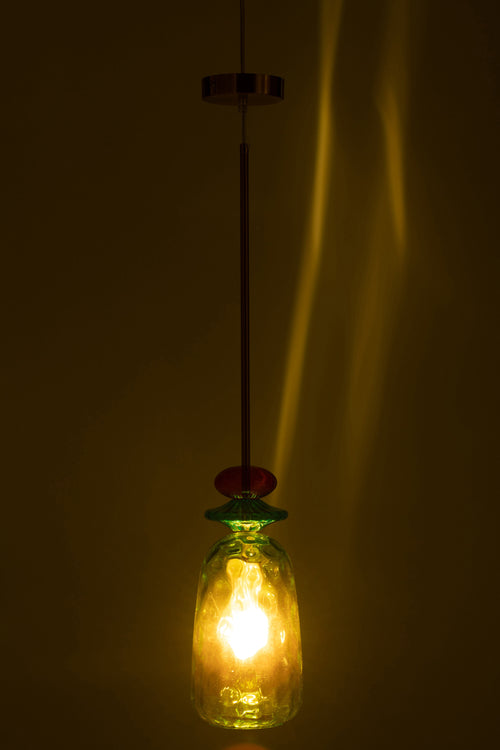 J-Line hanglamp Laurence - glas - mix