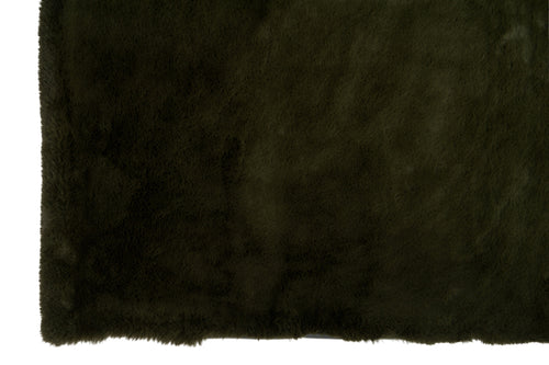 J-Line plaid Cutie - fleece deken – polyester – groen - 180 x 130 cm - vtwonen shop