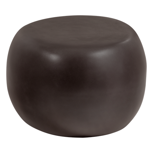 vtwonen bijzettafel Pebble - Betonlook - Donkerbruin - 31x65x49