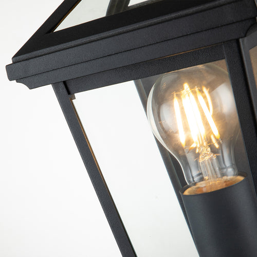 Elstead Hinkley Alford Outdoor Wandlantaarn Museum Zwart, IP44