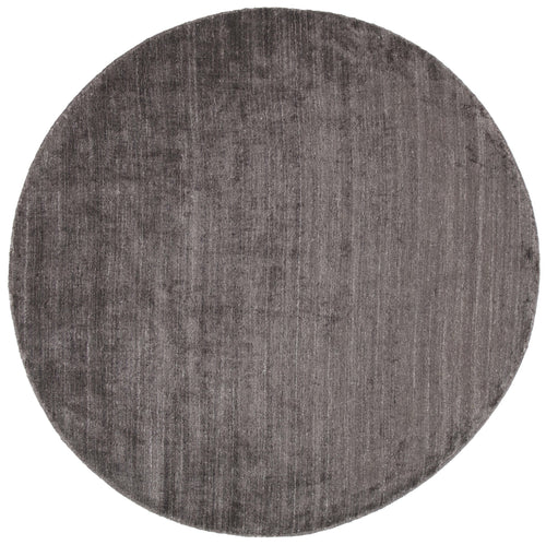 Vloerkleed MOMO Rugs Plain Dust Round Robusto Dark Brown 250 cm rond - vtwonen shop