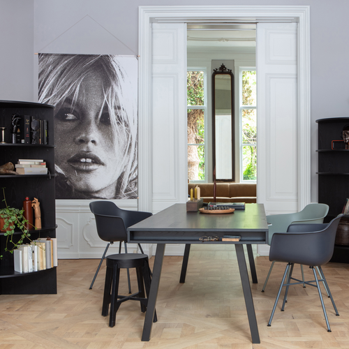 WOOOD tower kast wall Trian - Essen - Zwart - 168x100x76 - vtwonen shop