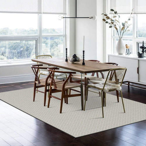 AFK Living vloerkleed Marbella - voor binnen en buiten - grijs - 120 x 170 cm