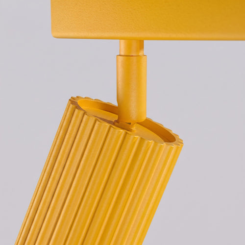 Sollux Lighting Plafondlamp KARBON 3L geel - 45x6,5x16,5cm