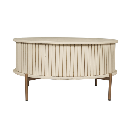 Starfurn  salontafel Madison - beige - 80x80x40cm - vtwonen shop