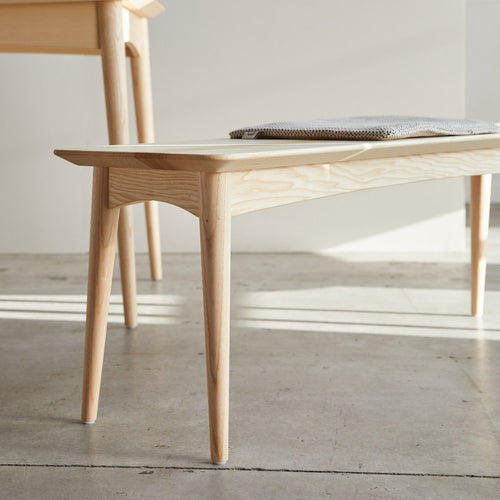 Tikamoon Bank van massief Frans olijfessenhout - Naturel - vtwonen shop