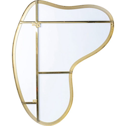 Kare Design Spiegel Shape Messing 110x120cm