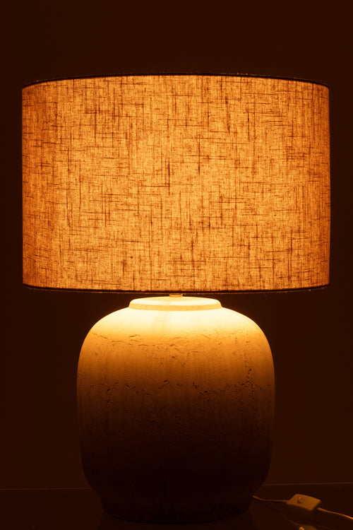 J-Line lamp Mia - keramiek/terracotta - beige - large - vtwonen shop