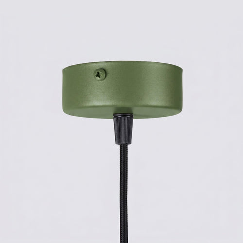 Sollux Lighting Hanglamp ARCHE 1 olijfgroen - 8x8x120cm
