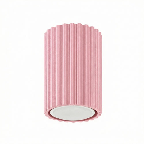 Sollux Lighting Plafondlamp KARBON 10 roze - 6,5x6,5x10cm
