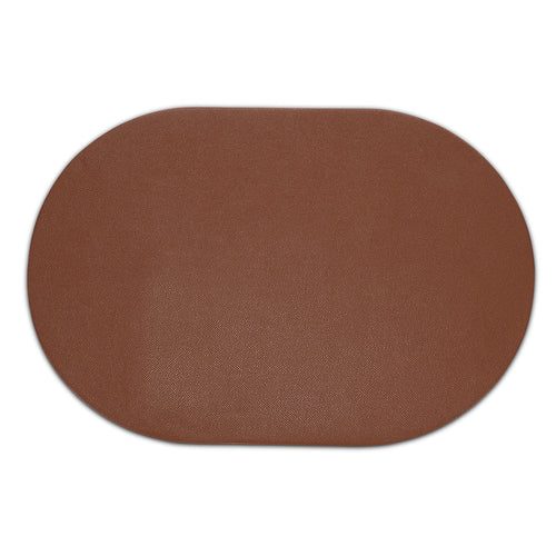 Salt & Pepper - Placemat 45x30cm ovaal bruin Tabletop - Set van 4