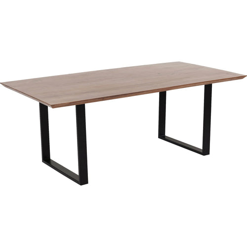 Kare Design Eettafel Symphony 180x90cm walnoot zwart - vtwonen shop