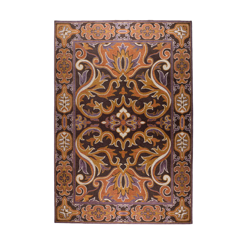 Dutchbone Bashmira Vloerkleed 160x230 - Oranje - vtwonen shop