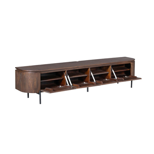 Starfurn Tv-meubel Excellent - Bruin Hout - 240x35x30cm