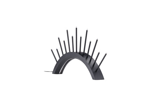 Rebellenclub Tafellamp Inti - Zwart - vtwonen shop