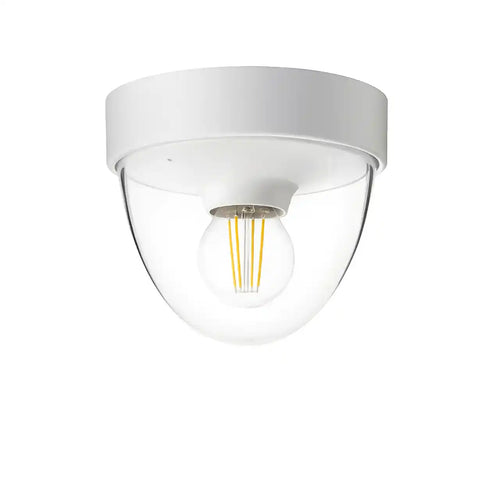 Nowodvorski buitenlamp Nook - 1 lichts - 18  x 15.5   cm - wit