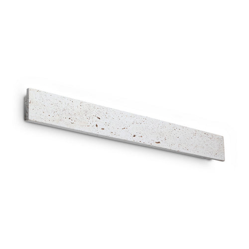 Ideal Lux ZIG ZAG Rechthoekige geïntegreerde LED-wandlamp, cementkleur, 2350lm, 3000K
