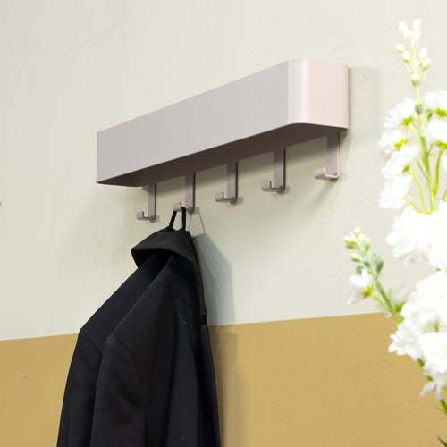 Spinder Design kapstok Dax Play 5 - Silky Taupe - 5 haken