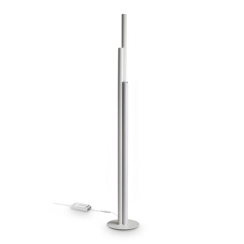 Ideal Lux DORICA Geïntegreerde LED-vloerlamp, wit, 8500lm, 3000K, dimbaar.
