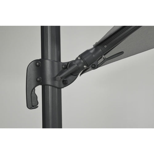 Garden Impressions zweefparasol Hawaii Big Pole licht grijs doek - 350x350 cm