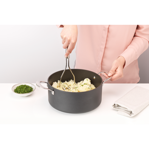 Brabantia Profile Pureestamper - Matt Steel