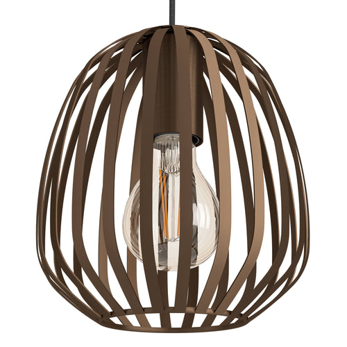 EGLO hanglamp Espinal - 3xe27 - b 90 cm - brons - staal - vtwonen shop