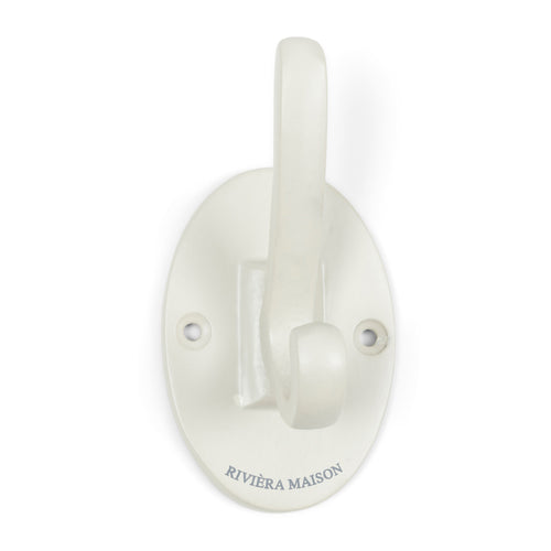 Rivièra Maison New Classic Hook whisper white - Aluminium - Wit - vtwonen shop