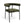 Premium Interiors - Set van 2 stoelen LOU - getextureerd fluweel espresso-bruin 64cm