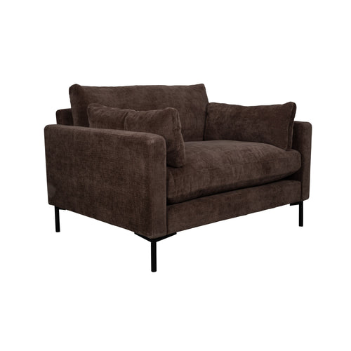 Zuiver Summer Loveseat Donkerbruin