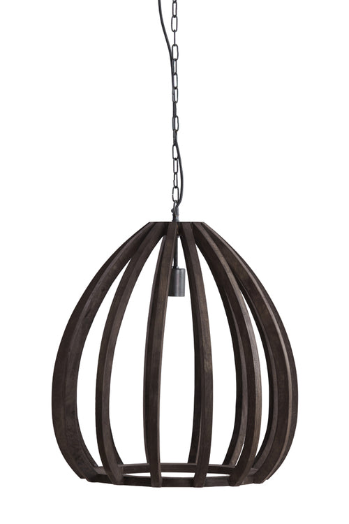 Light & Living hanglamp BARSIA - Ø50x54cm - bruin - vtwonen shop