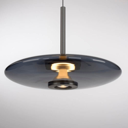 Neuhaus PURE hanglamp E-Vitrum - 1 lichts - 45  x 240   cm - antraciet
