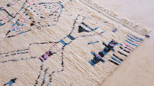 AFK Living vloerkleed Berber - handgemaakt - Wol - 193 x 291 cm - vtwonen shop