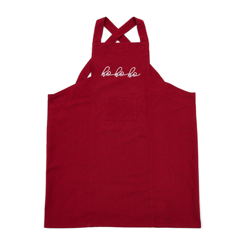 Rivièra Maison Hohoho Christmas Apron - Katoen - Rood - vtwonen shop