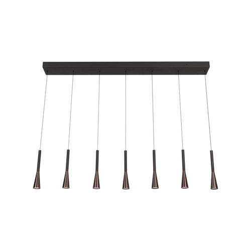 Lucide hanglamp JOAKIM - Geïntegreerde LED - Koffie - vtwonen shop
