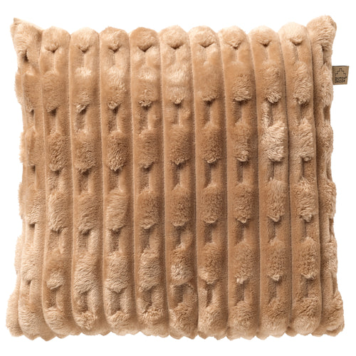 LUCA - sierkussen 45x45 cm - gerecycled - bontlook - Irish Cream - beige
