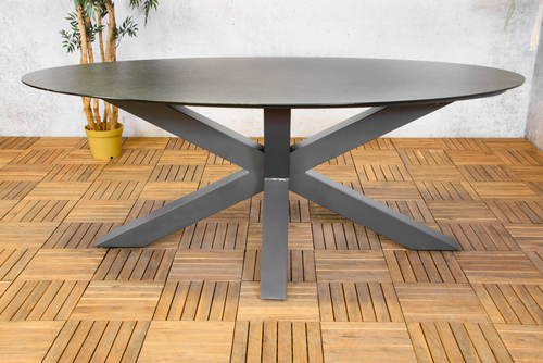 Sens-Line - Donna Ovale Tuintafel - 220x100cm - Keramiek